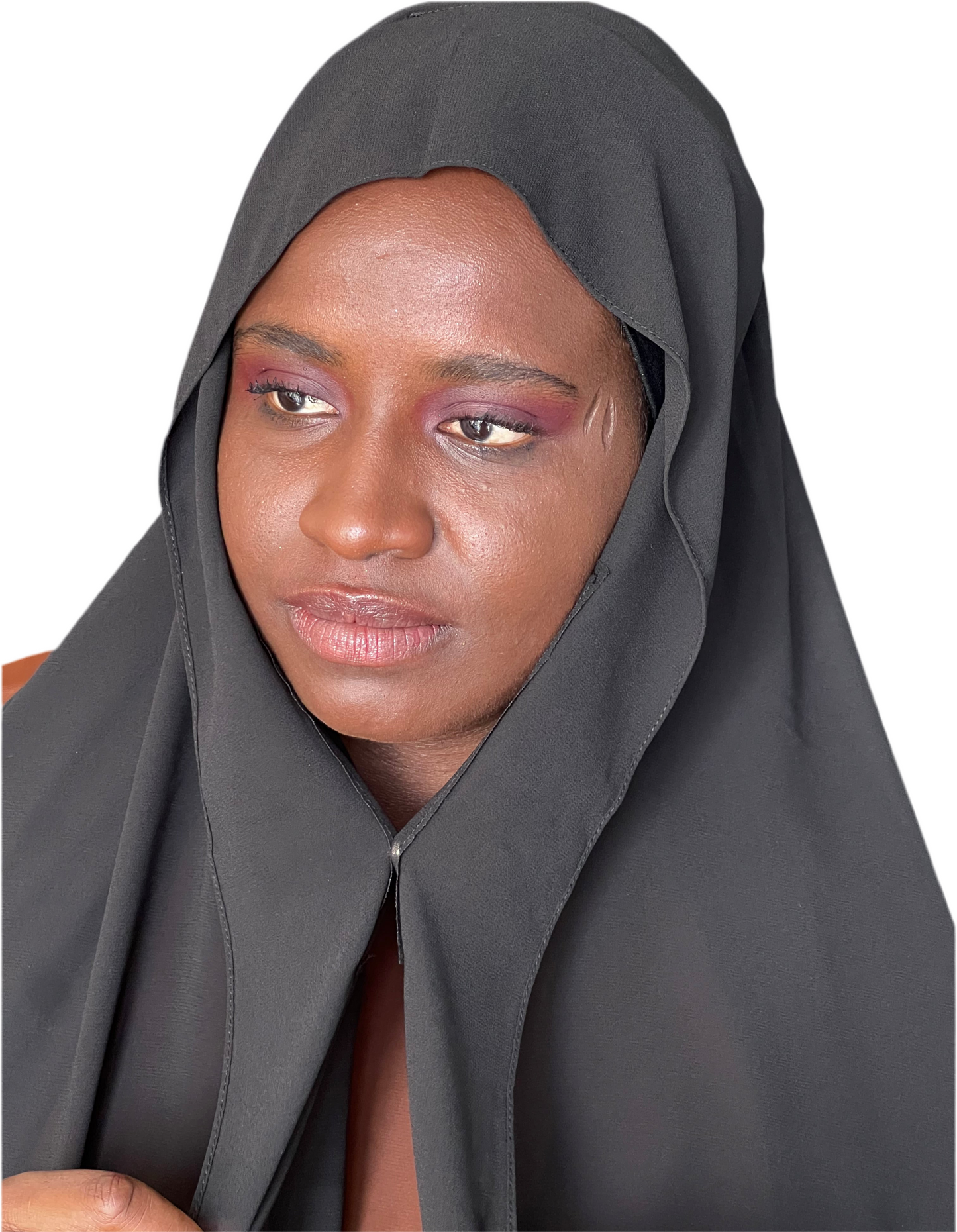 Hijab Chiffon Instantané avec Aimants & Bonnet Intégré