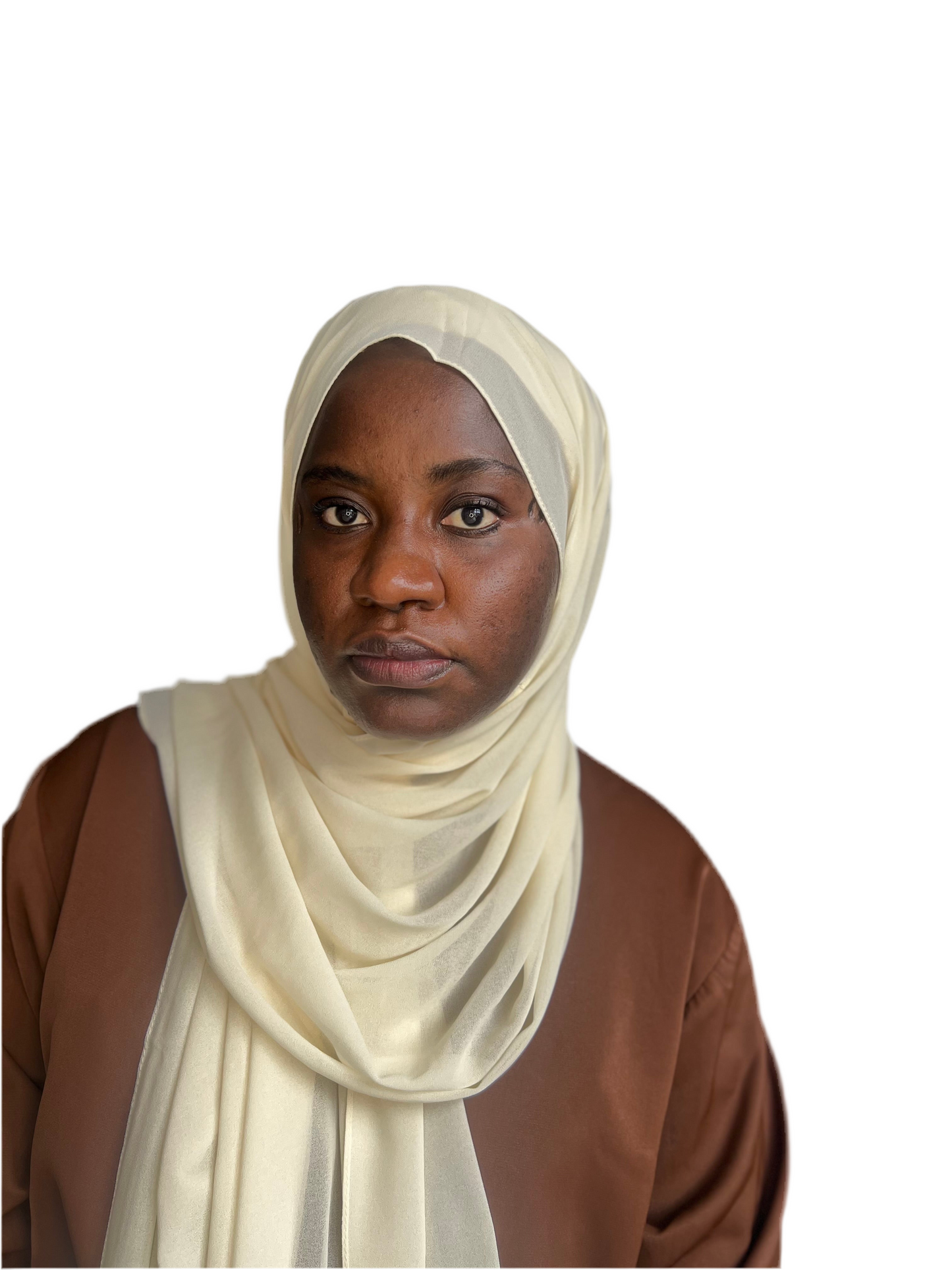 Hijab Chiffon Instantané avec Aimants & Bonnet Intégré