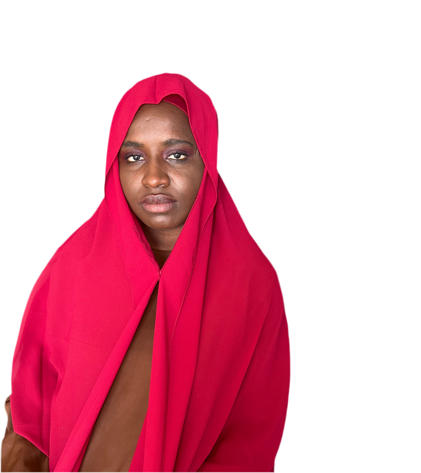 Hijab Chiffon Instantané avec Aimants & Bonnet Intégré