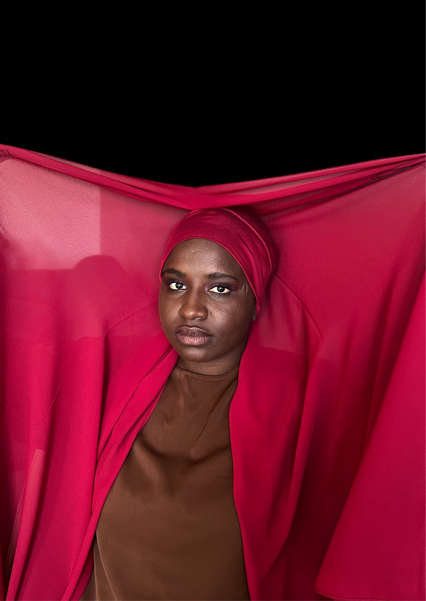 Hijab Chiffon Instantané avec Aimants & Bonnet Intégré