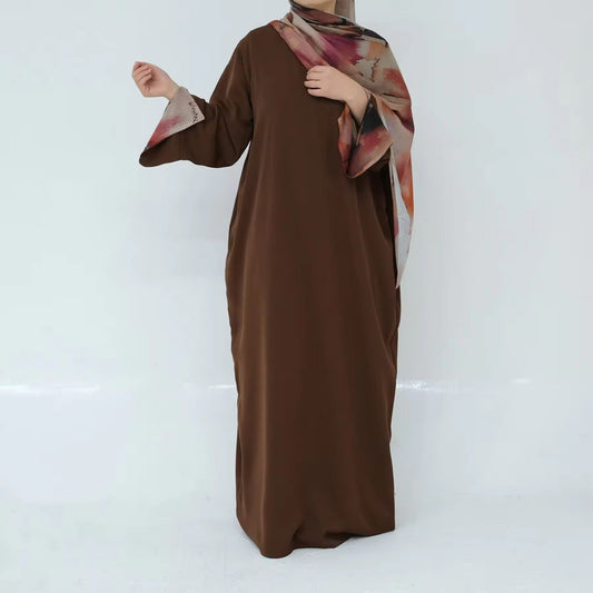 Abaya Coffee Marbre